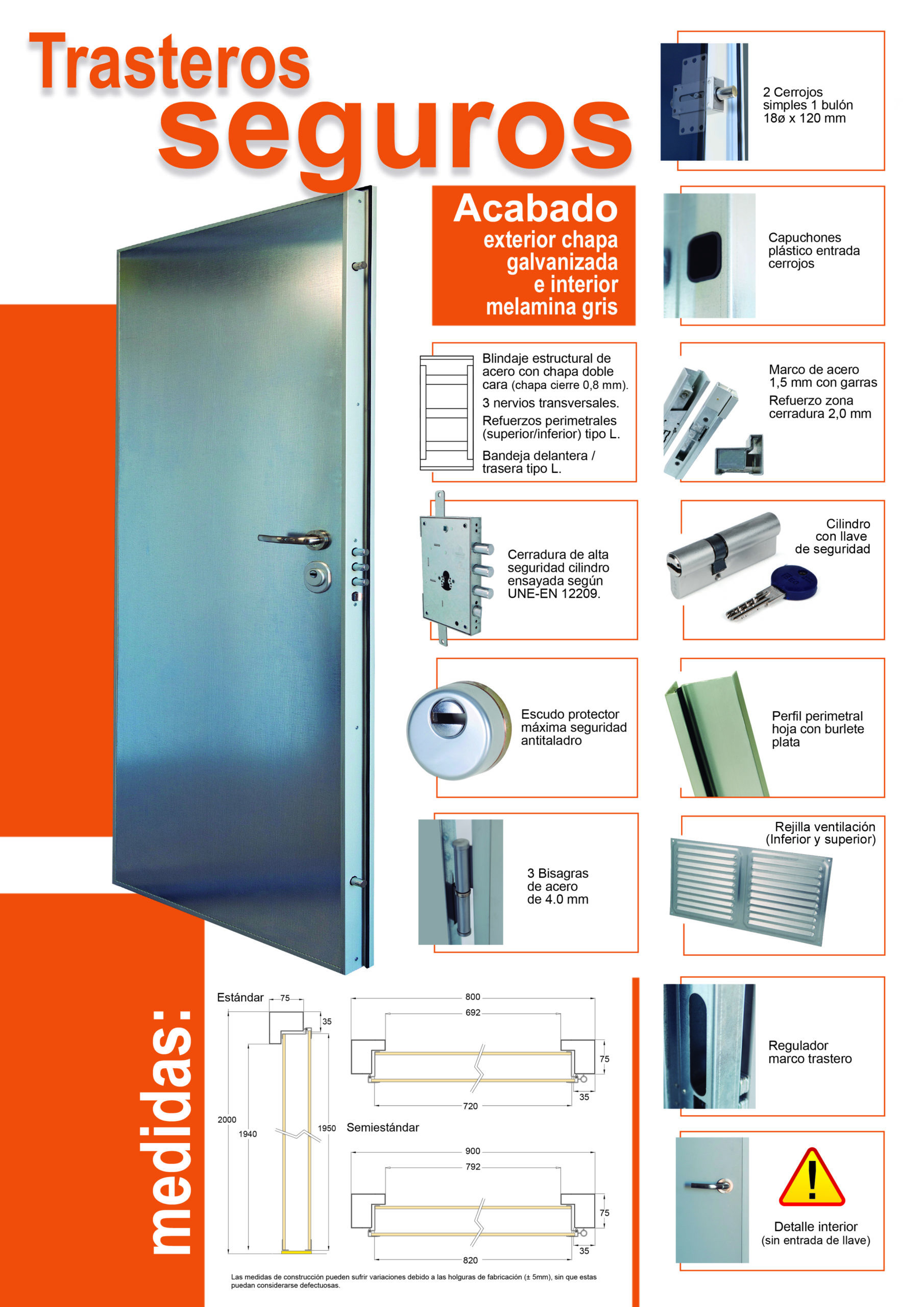 Puerta de trastero - Acorasur Técnicos en Seguridad. Puertas acorazadas.  Acorasur Técnicos en Seguridad. Puertas acorazadas.